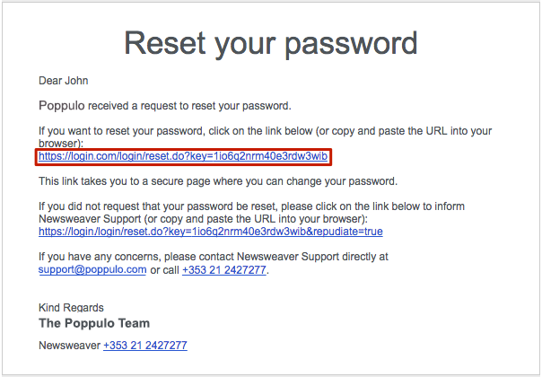 How to Reset My Password