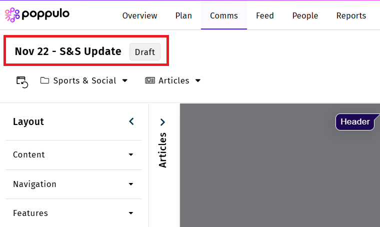 Choose event invitation